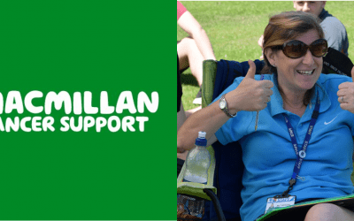 Macmillan thank us for setting a good example to schools, in pulling together to support Miss Mac and cancer care